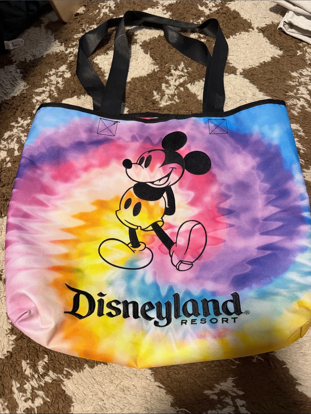 Disneyland Resort Tie Dye Shoulder Bag
